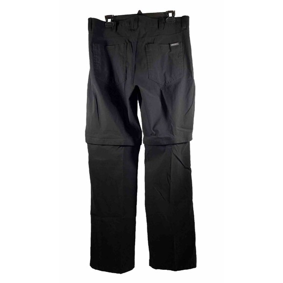 Eddie Bauer Men’s Convertible Tech Pants UPF 50+ Pockets Black Sz 36x32 - Picture 5 of 10